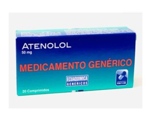 Atenolol Ecuaquimica Comp. 50 Mg X 20