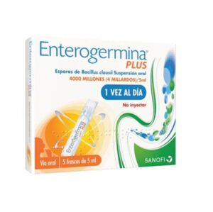 Enterogermina Plus X 5 Viales Bebibles