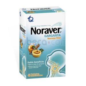 Noraver Naranja Y Miel X 12 Tabletas