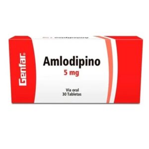 Amlodipino Mk 5 Mg X 30 Tabletas