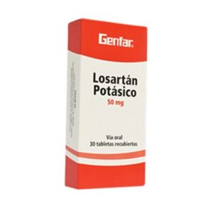 Losartan Genfar 50mg X 30 Comprimidos