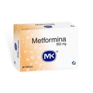 Metformina Mk Tab. 850 Mg X 30 (vitrina 10)