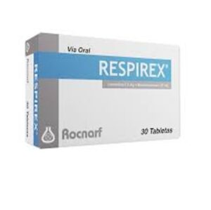 Respirex 5/0.25 Mg X 30 Tabletas
