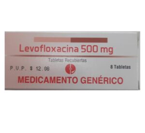 Levofloxacina 500mg Tab X8