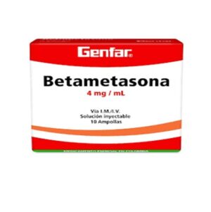 Betametasona 4 Mg X 1 Ml X 10 Ampollas