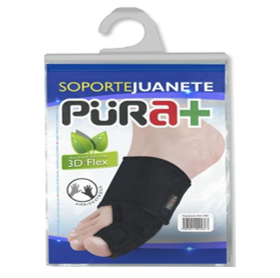 Corrector Soporte de Juanete Ed Flex Negro